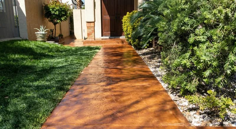 After: Walkway Stone Restoration