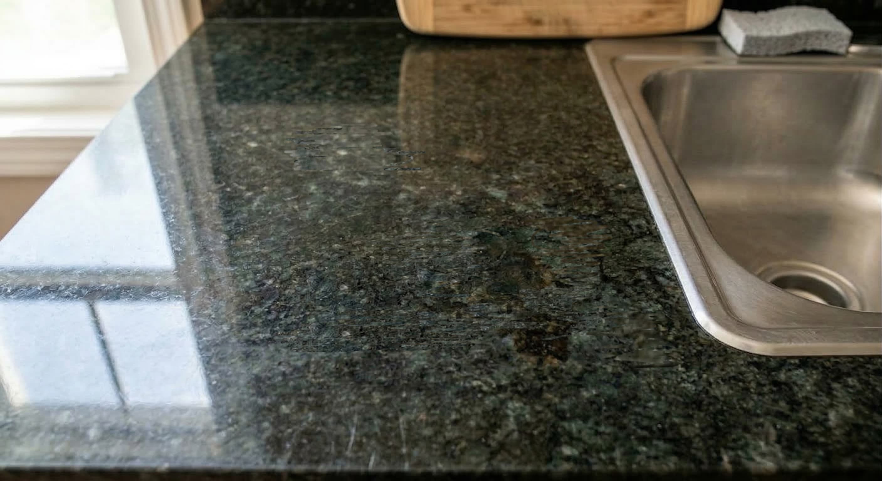 After: Granite Countertop Refinishing