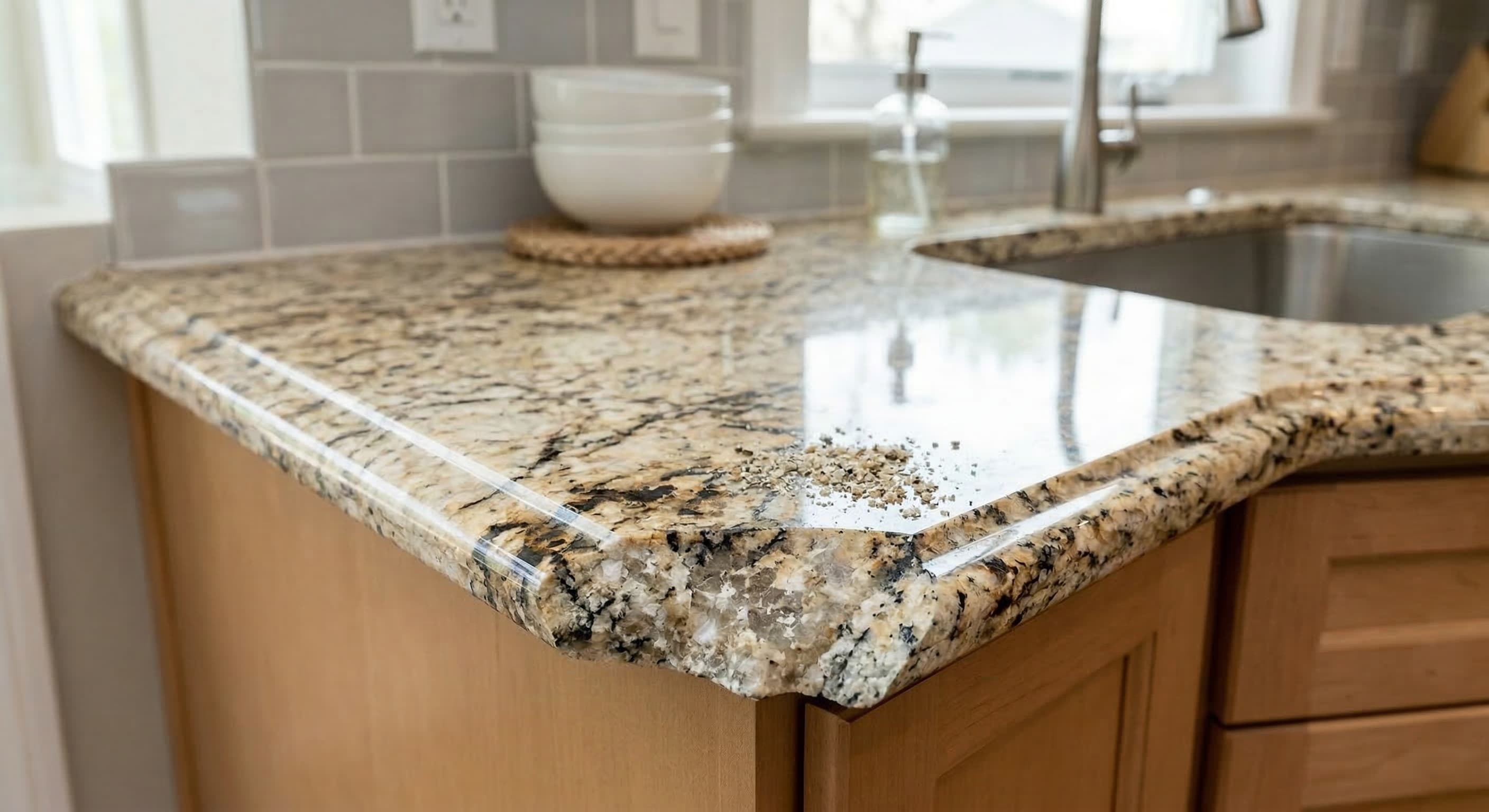 Before: Stone Chip & Crack Repair