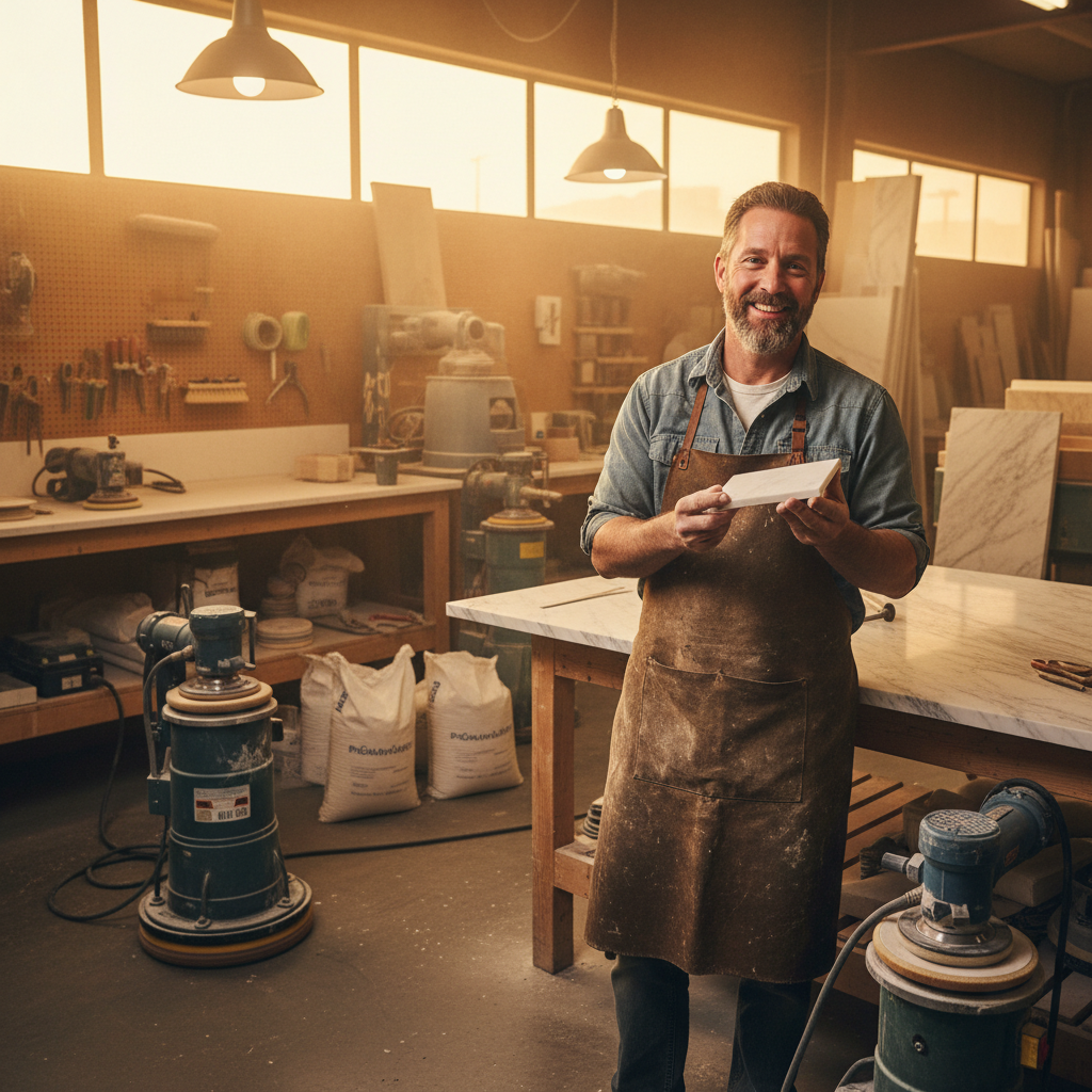 Night and Day Stone Restoration team in Las Vegas