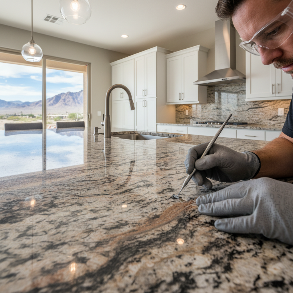 Granite Countertop Repair in Las Vegas: Chips, Cracks & Restoration