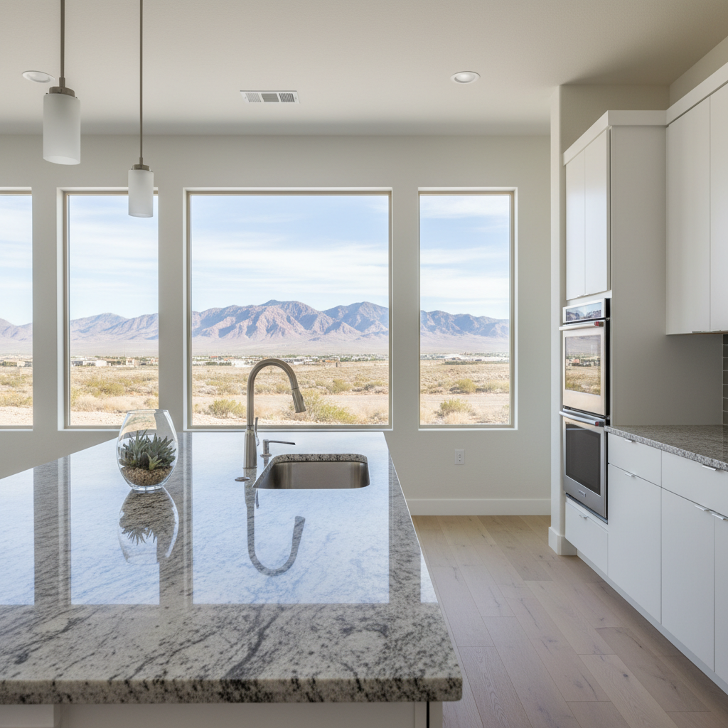 Stone restoration in Lone Mountain Las Vegas luxury community