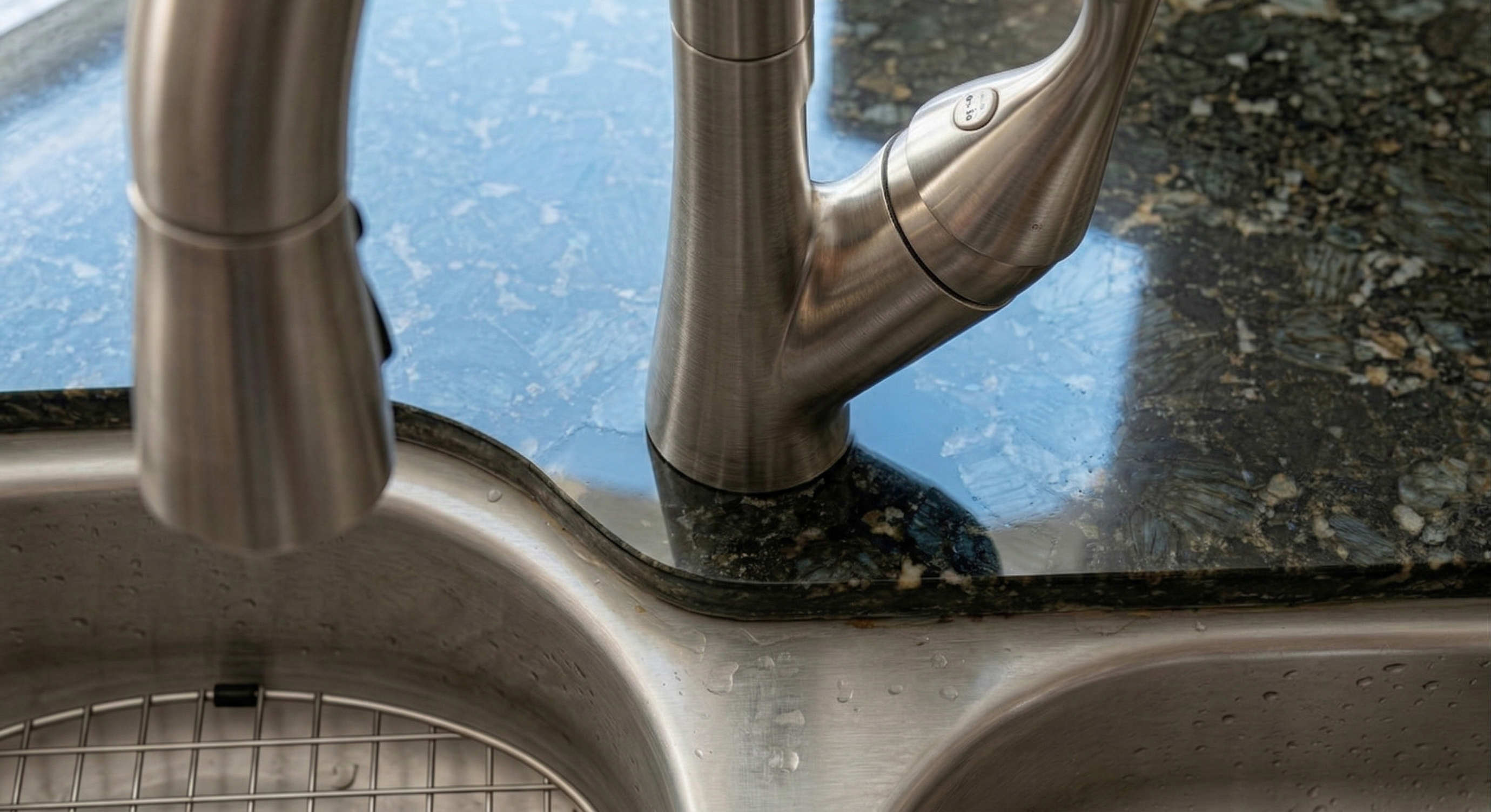 After: Granite Sink Area Restoration